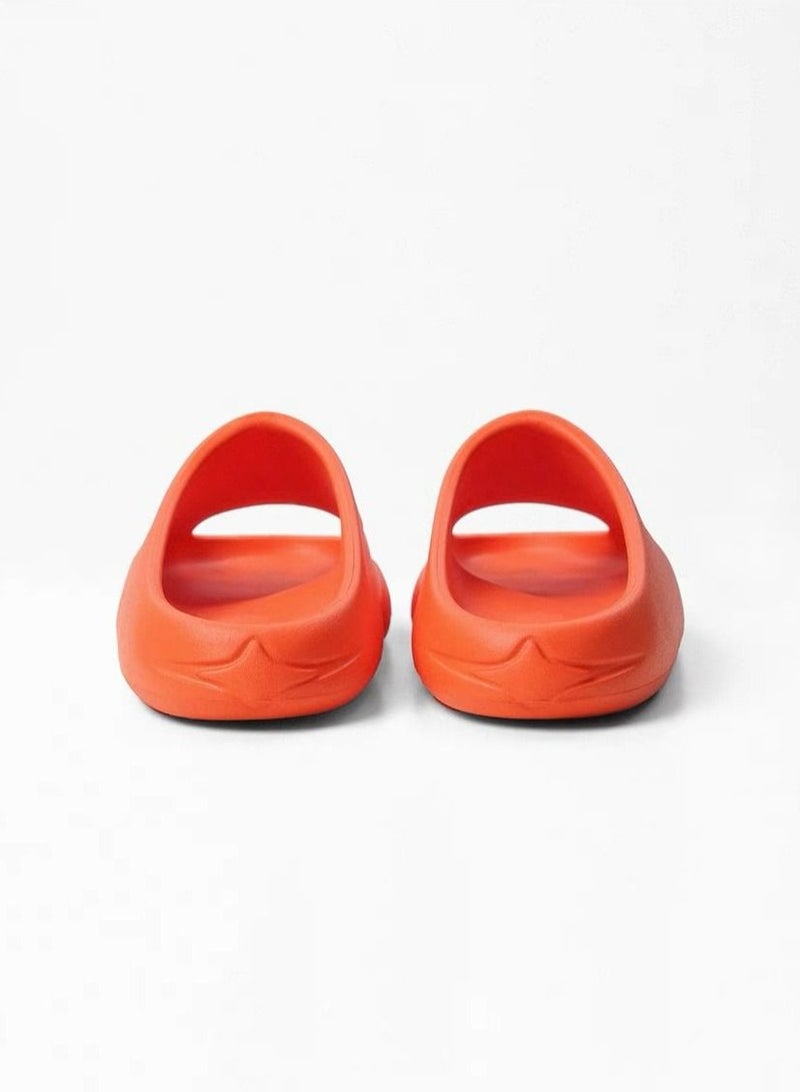 1807 men women sandals slippers fashions avenue orange color