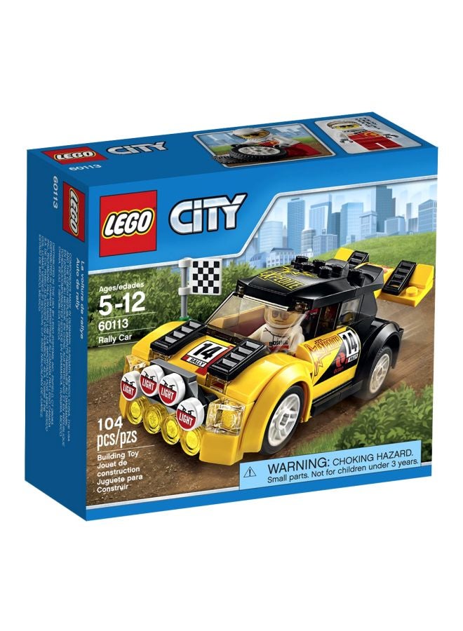60113 104-Piece City Rally Car Building Set 60113 5+ Years