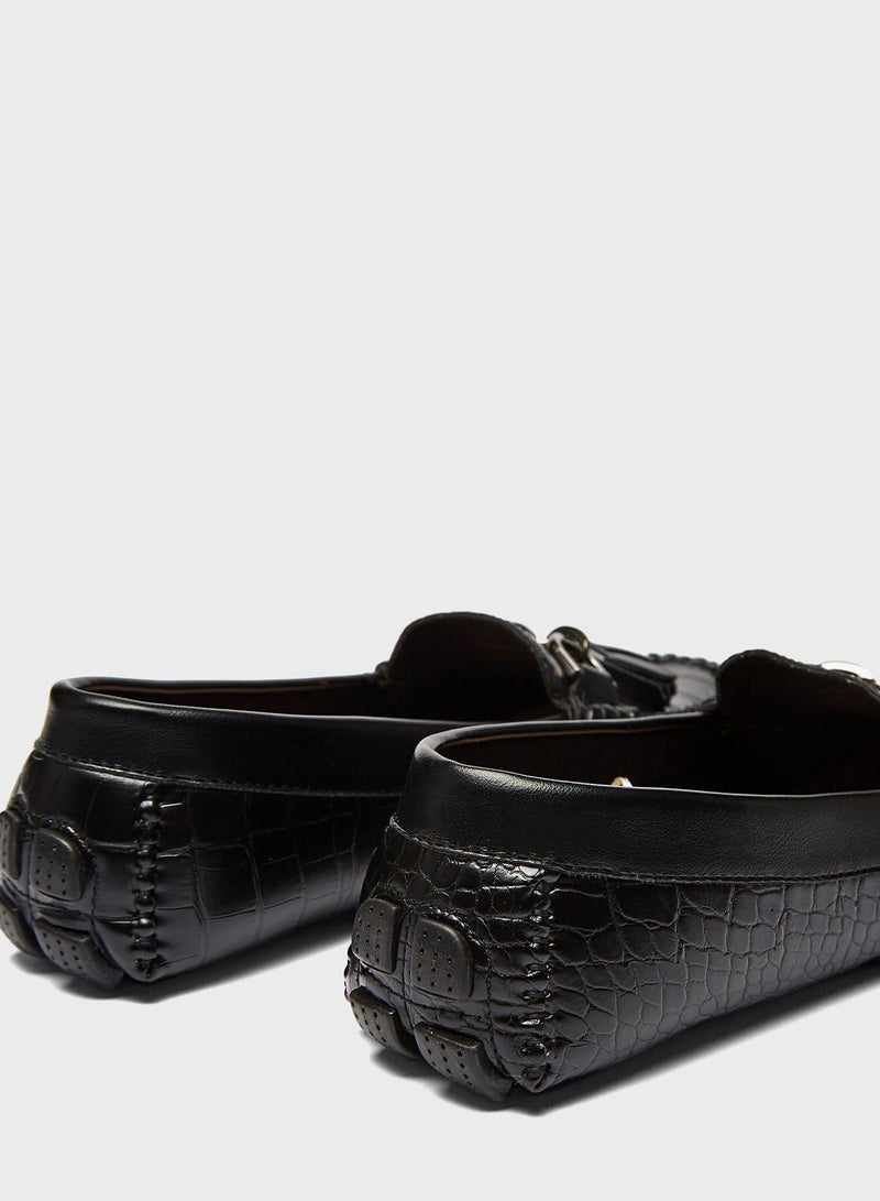 Ankle Strap Moccasins