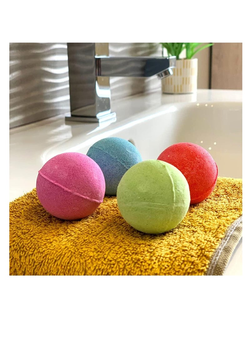 12 x Bath Bombs Children's Baff Fizzers Gentle and Skin Safe Certified Biodegradable Gift Set
