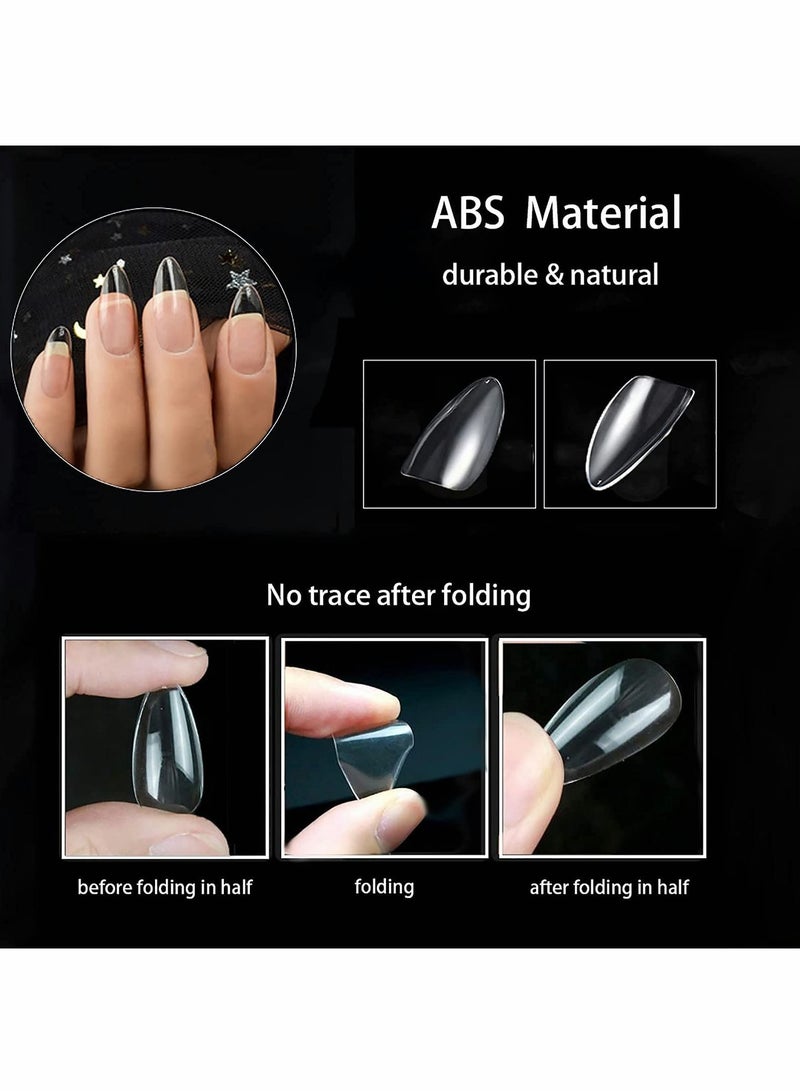 Boxed Ultra-thin Clear False Nails Tips