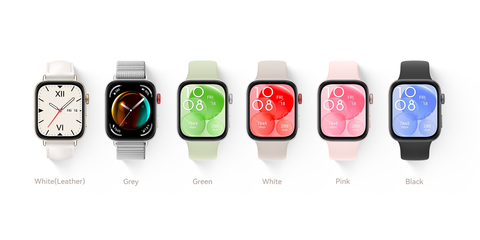Watch Fit 3 Smartwatch, 1.82 Inch Amoled Display, Comfortable And Stylish Design, Scientific Workout Coach, Upgraded Health Management, Compatible With iOS And Android Pink