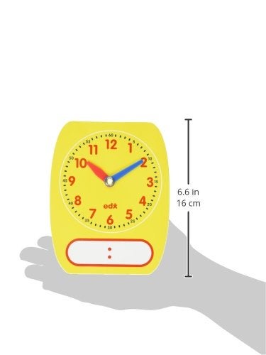 5-Piece Write-On/Wipe-Off Clock Set 2-510W