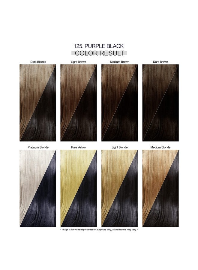 Semi Permanent Hair Color Vegan And Crueltyfree Hair Dye 4 Fl Oz 125 Purple Black (Pack Of 1)