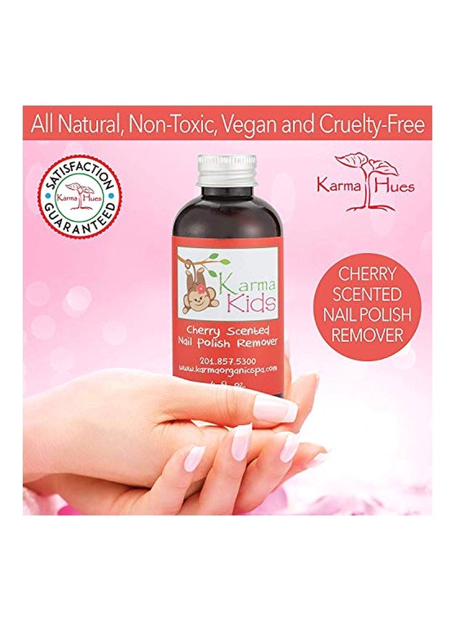 Cherry Scented Nail Polish Remover Clear