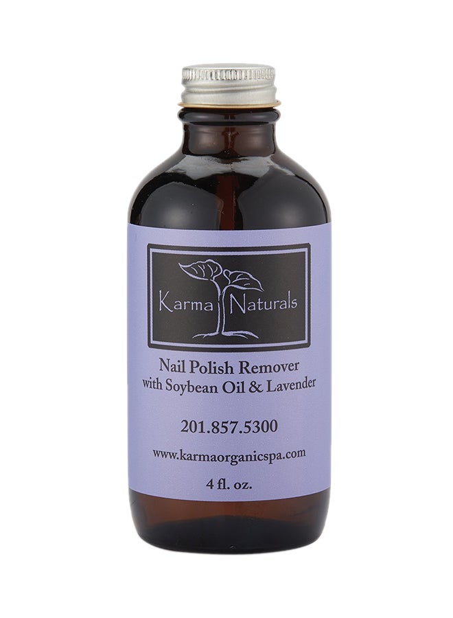 Natural Soybean And Lavender Nail Polish Remover Multicolour