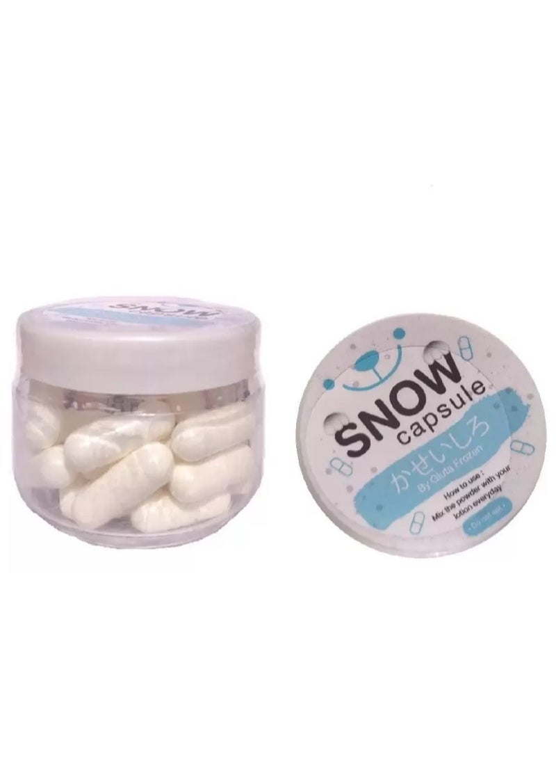 Snow Capsules For Skin Tightening And Skin Fairness (30Caps)  (30 g)