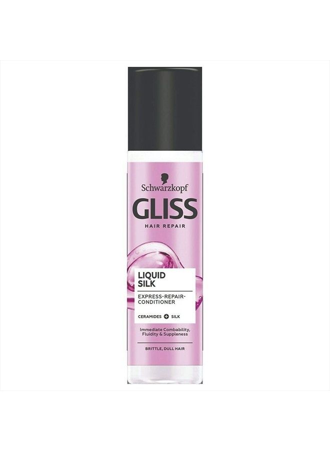 Gliss Liquid Silk Gloss Express-Repair Conditioner - 200Ml