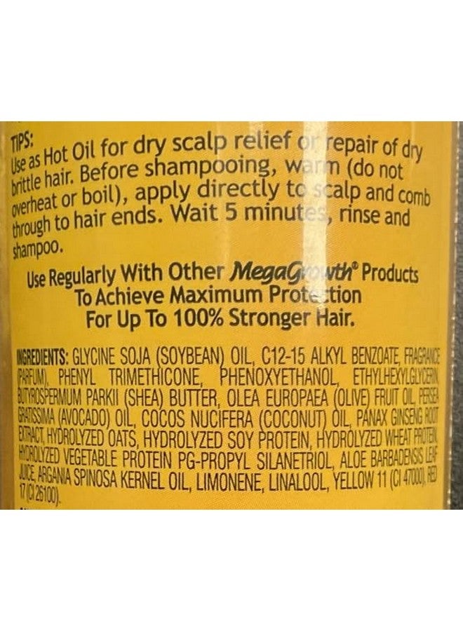 Mega Growth Antibreakage Hair Growth Oil 8 Oz (Pack Of 5)