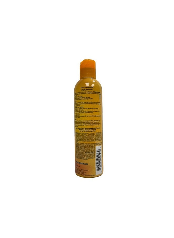 Mega Growth Antibreakage Hair Growth Oil 8 Oz (Pack Of 5)