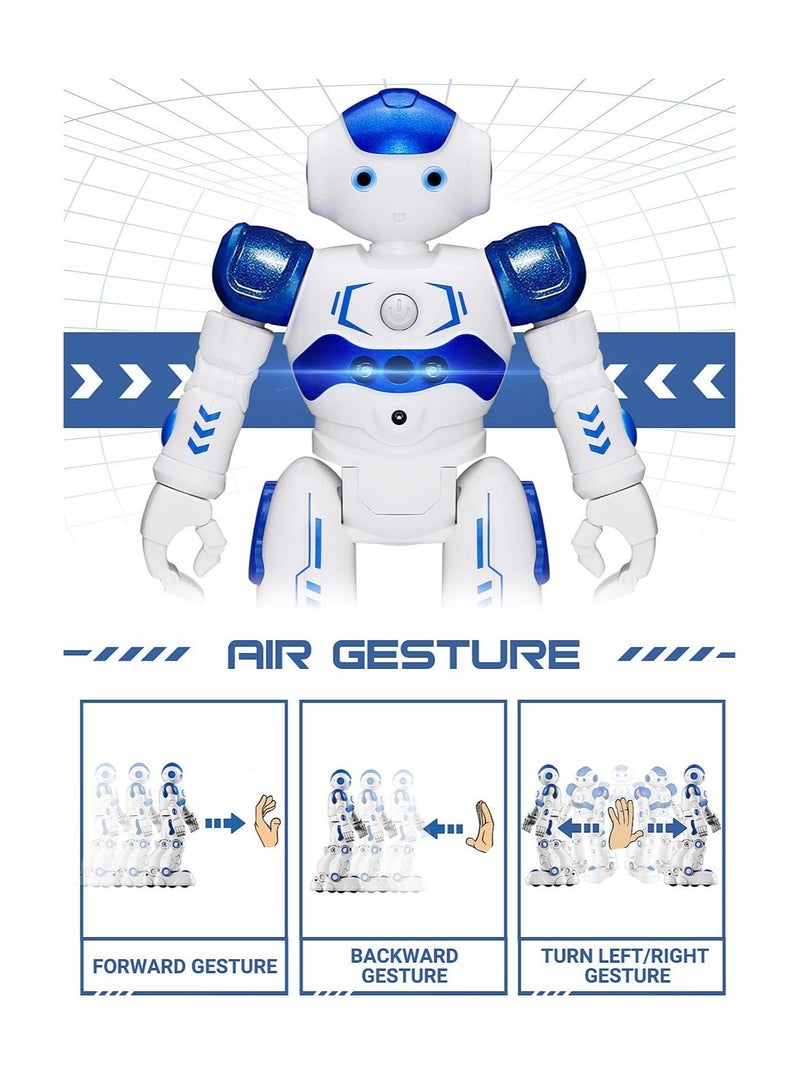 RC Robot Toys for Kids, Gesture & Sensing Programmable Remote Control Smart Robot for Age 3 4 5 6 7 8 Year Old Boys Girls Birthday Gift Present