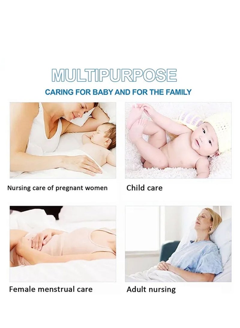 A to Z - Disposable Changing Mat size (45cm x 60cm) Large- Premium Quality for Baby Soft Ultra Absorbent Waterproof - Pack of 125 - Lavender