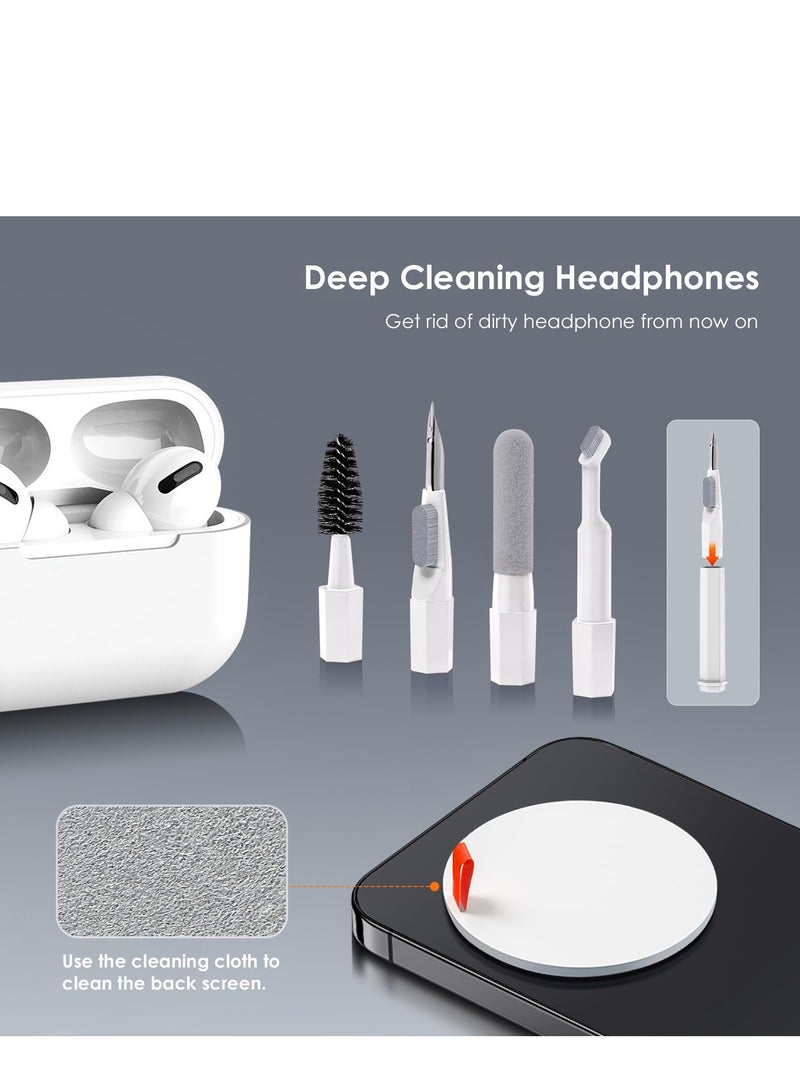21 in 1 Multi Functional Electronic Cleaning Kit, Keyboard Cleaning Kit, Suitable for Airpods, iPhone, Ipad, Earbuds, Laptop, Computer, Camera, Lens, Monitor, Keyboard