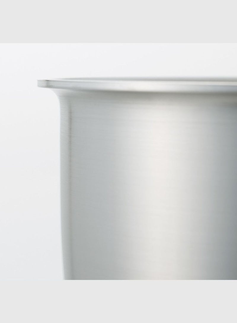 Stainless Aluminium 3-Layer Steel Two-Handed Pan, W 31.5 x 11 cm, 3.0 L, Silver