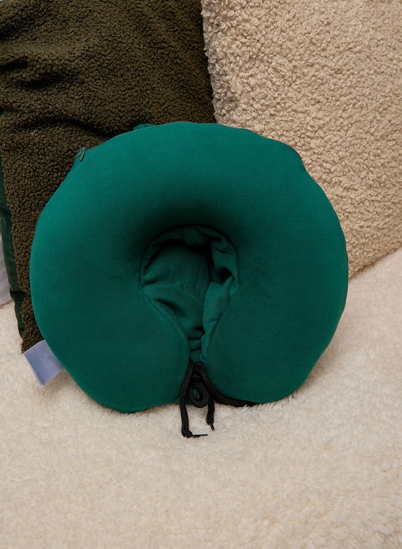 Travel Pillow With Hood