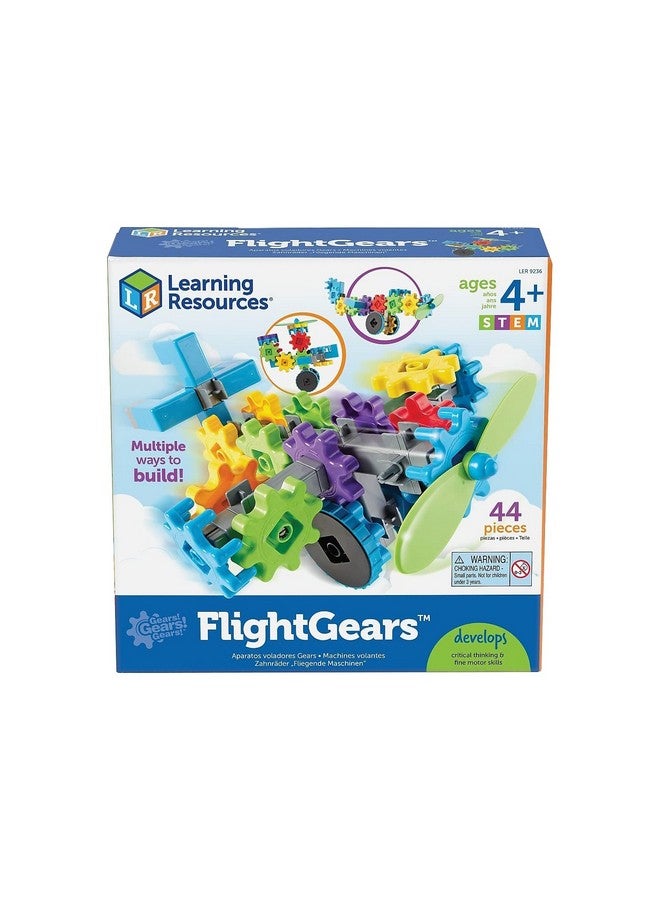 Gears Gears Gears Flightgears Assorted Colors 44 Piecesset (Ler9236)