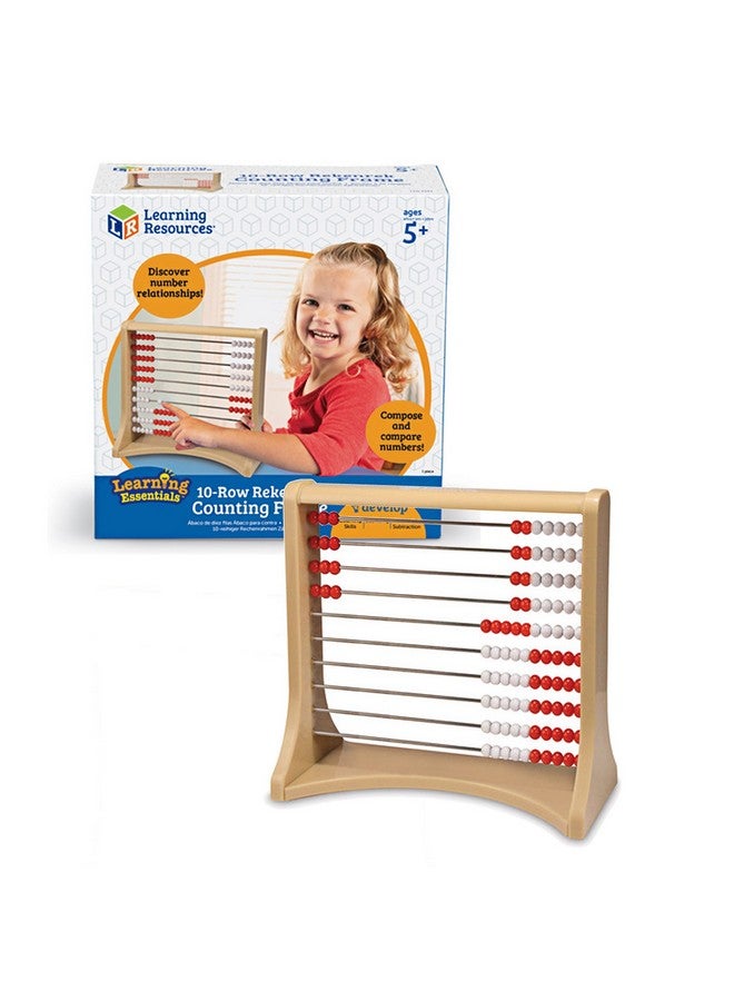 10Row Rekenrek Counting Frame Abacus For Kids Counting Toy For Kids Math Homeschool Ages 5+