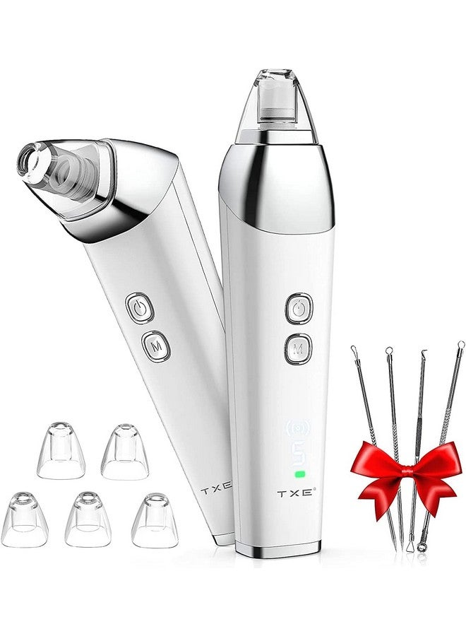 2023 Upgraded Blackhead Remover Pore Vacuumupgraded Facial Pore Cleanerelectric Acne Comedone Whitehead Extractor Tool5 Suction Power5 Probesusb Rechargeable Blackhead Vacuum Kit