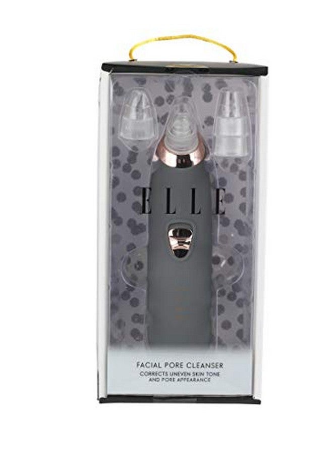 Facial Pore Cleanser Removes Blackheads & Whiteheads Vacuum Suction Dirt Oil Fast Includes 4 Attachments Sage Grey