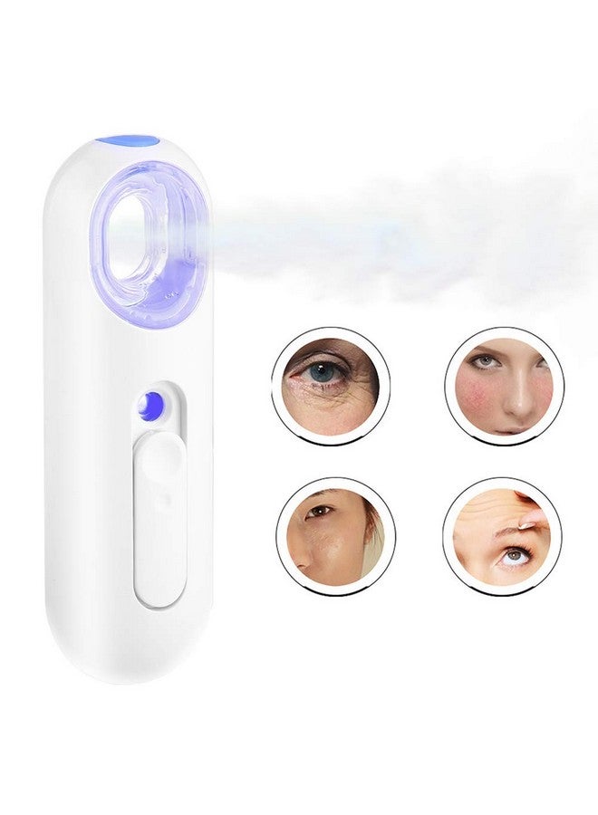 Mist Sprayer 25Ml Nano Spray Water Meter High Frequency Vibration Quiet Design Water Oil Balance Control Eyelash Extensions Mist Atomization Facial Humectant Steamer Cool Mist Face Beauty Care