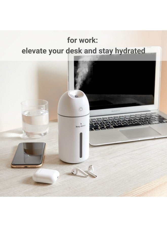 Wireless Rechargeable Selfcare Skinnourishing Hydrating Portable Cool Mist Humidifier (Pearl)