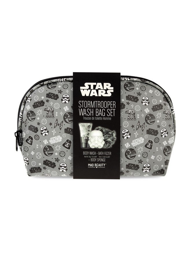 Star Wars Wash Bag Set Including Body Wash Fizzer And Cleansing Puff Great Gift Relax & Unwind Stay Fresh On The Go