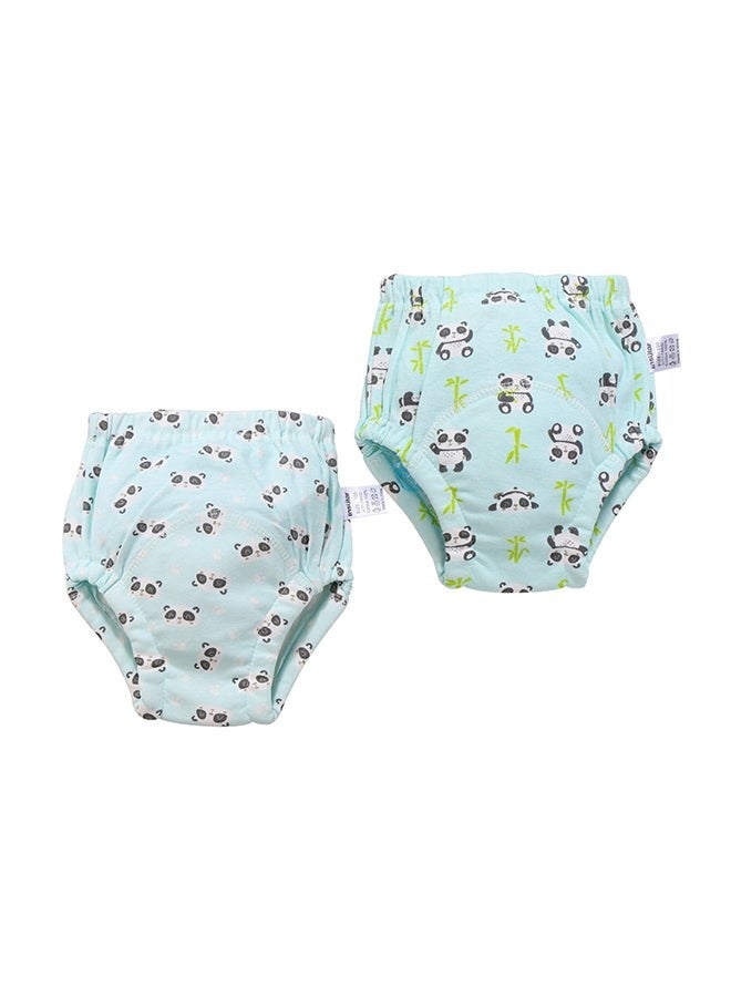 2 Piece Training 6 Layers Breathable Cotton Toddler Underwear