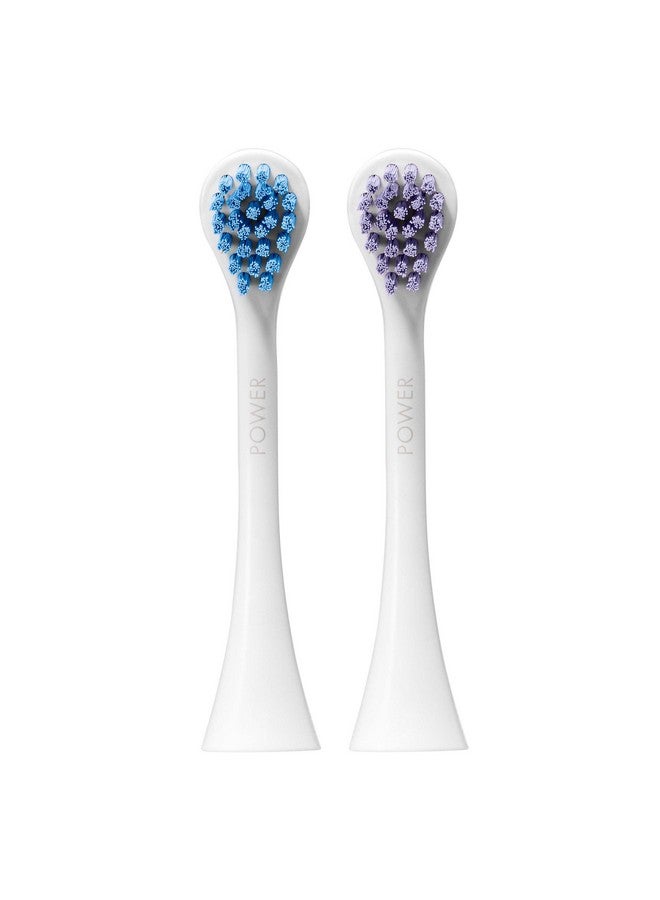 Hydrosonic Power Duo Electric Toothbrush Replacement Heads (2 Pack)