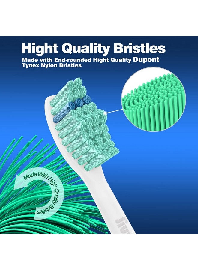 Toothbrush Replacement Heads For Philips Sonicare Eseries Essence Elite Advance Cleancare Screwon Electric Toothbrush Heads Hx7022 66 6 Pack