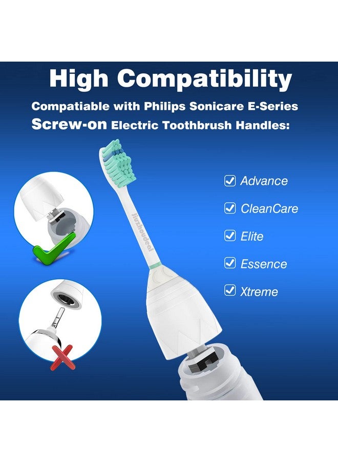 Toothbrush Replacement Heads For Philips Sonicare Eseries Essence Elite Advance Cleancare Screwon Electric Toothbrush Heads Hx7022 66 6 Pack