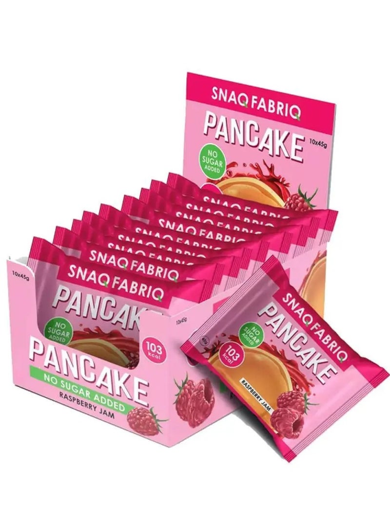 Snaq Fabriq Pancake Raspberry Jam Flavor 45g Pack of 10