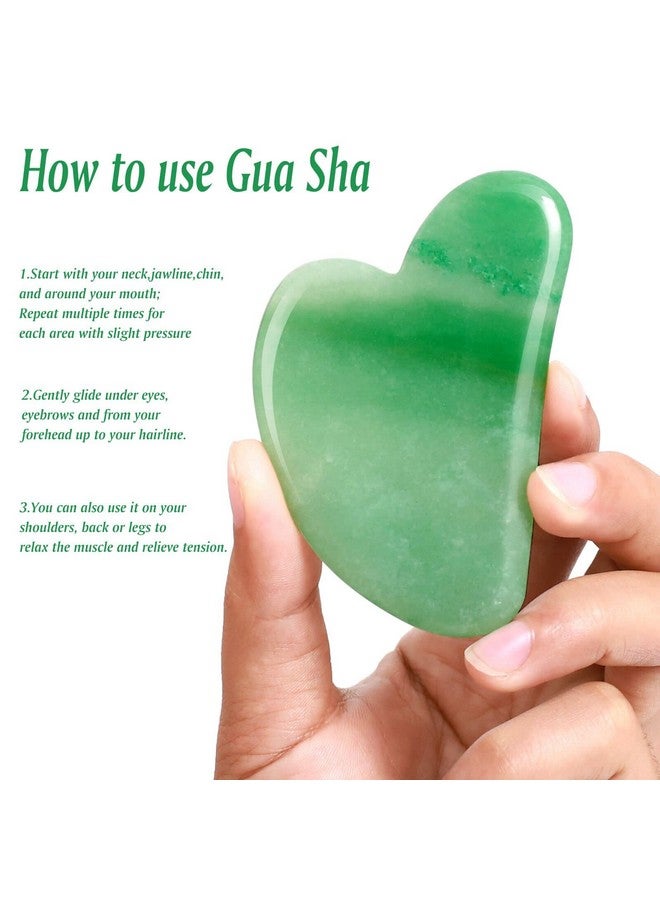 Gua Sha Facial Tools Quartz Gua Sha Scraping Tool Face Jawline Muscle Sculptor Natural Jade Gua Sha Stone For Spa Acupuncture Therapy Massaging For Face Neck Shoulder Back