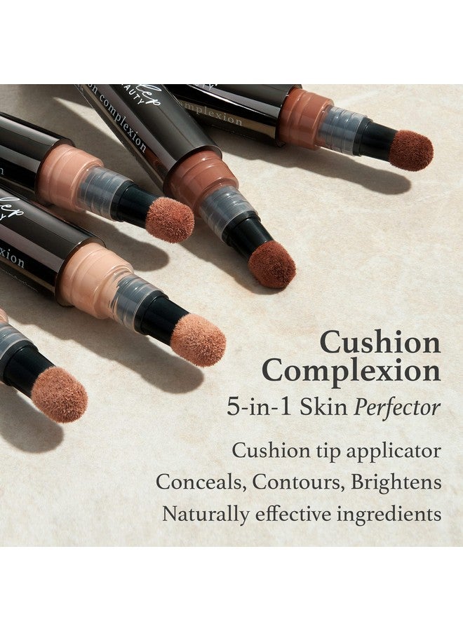 Cushion Complexion Multitasking Skin Perfecter 430 Clove Concealer Foundation Brightener Contour Stick Infused With Turmeric Buildable Mediumtofull Coverage Natural Finish