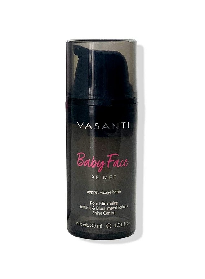 Vasanti Baby Face Primer 30Ml Poreminimizing Primer Lightweight Long Term Hydration Softens And Blurs Imperfections