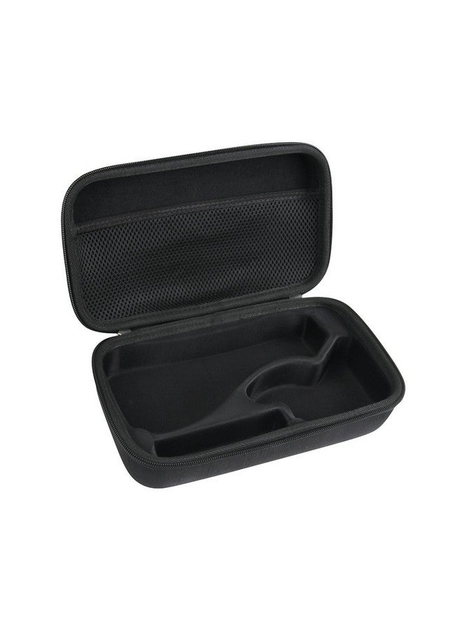 Hard Case Storage Bag Fits Waterpik Cordless Advanced Water Flosser Wp560 Wp562 Wp563 (Black)