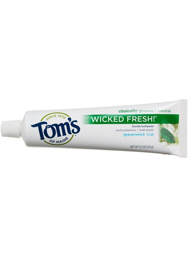 Natural Wicked Fresh! Fluoride Toothpaste Spearmint 4.7 Oz.