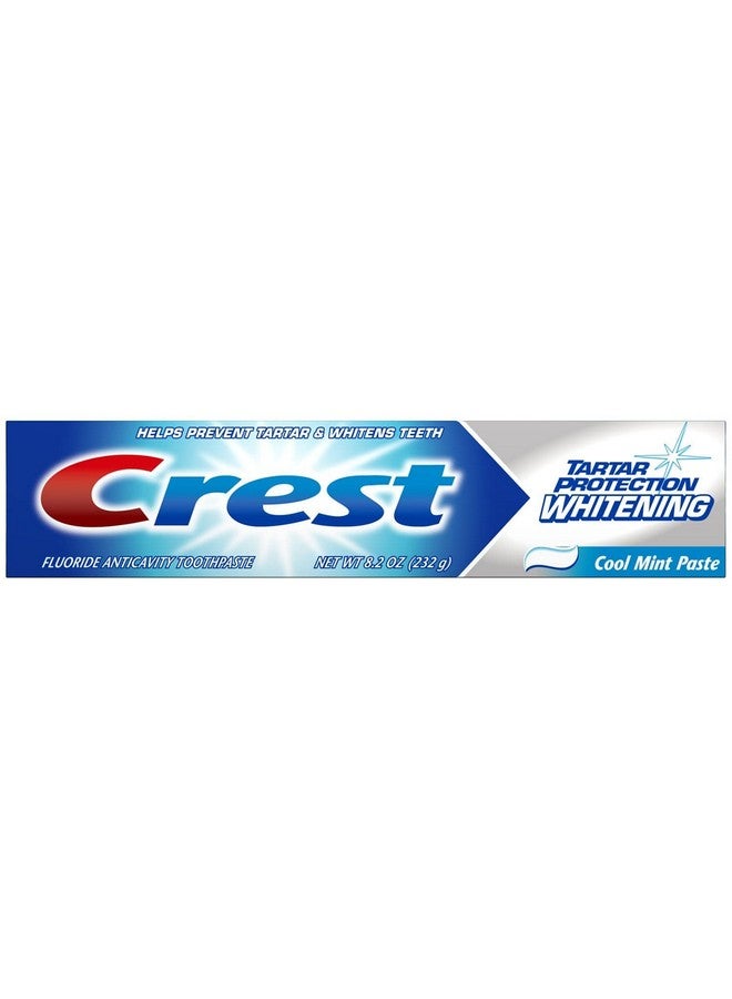 Crest Tar Sm Mnt Wht Size 8.2Z Crest Tartar Protection Tartar Control Toothpaste Cool Mint Paste 8.2 Ounce (Pack Of 7)