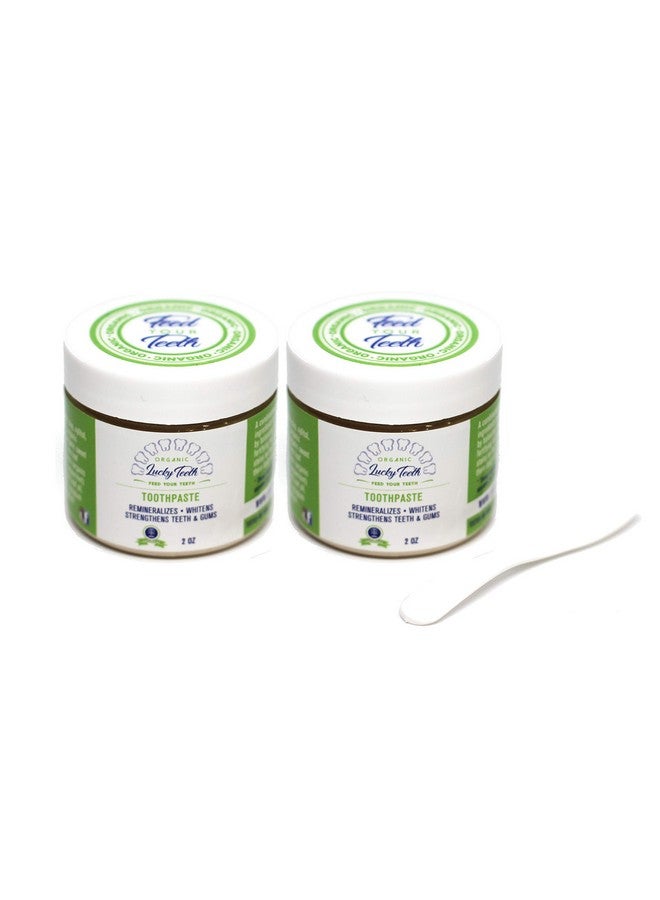 Organic Toothpasteall Natural Remineralizes And Fortifies Teeth And Gums. (2 Oz 2 Pack)