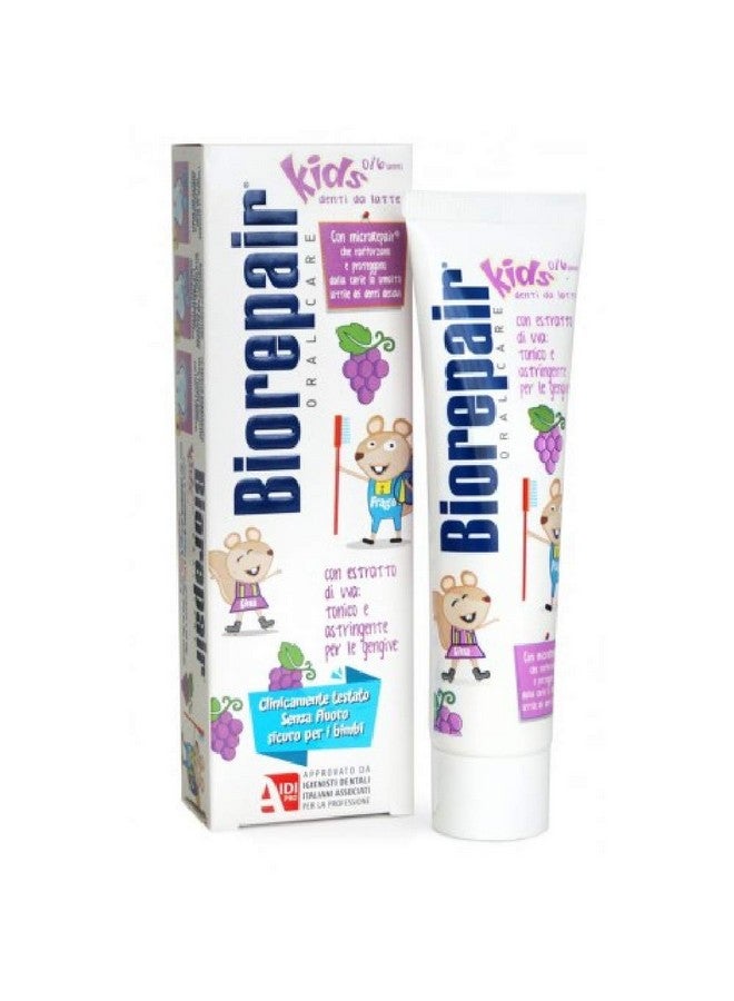 Kids 06 Oral Care Toothpaste Grape 1.7Fl.Oz 50Ml Pack Of 2
