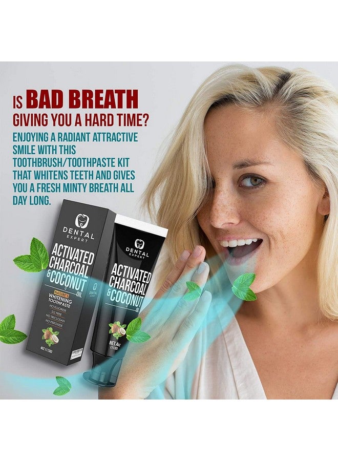 Expert Activated Charcoal Teeth Whitening Toothpaste