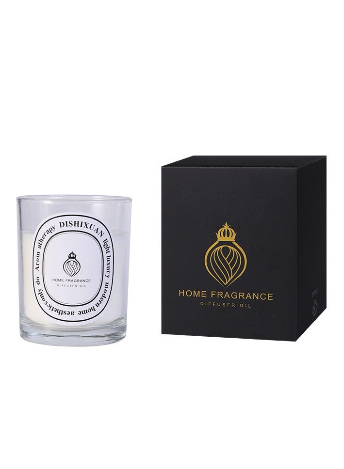 Home Fragrance White Peach Oolong Aromatherapy Diffuser Candle for Modern Luxury Look