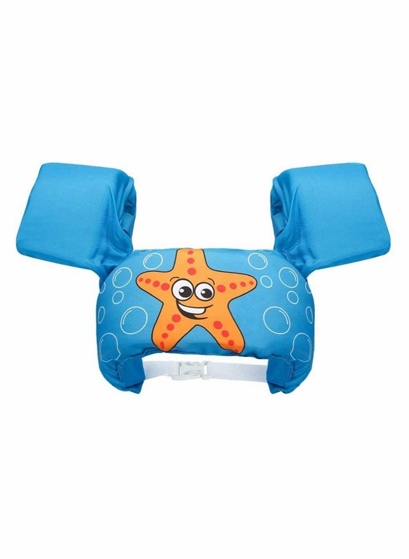 Swimming Arm Bands Float Vest  Swimming Float Vest, Swim Training Jacket, Arm Bands Kids for Girls and Boys 2-6 Year Old to Swim