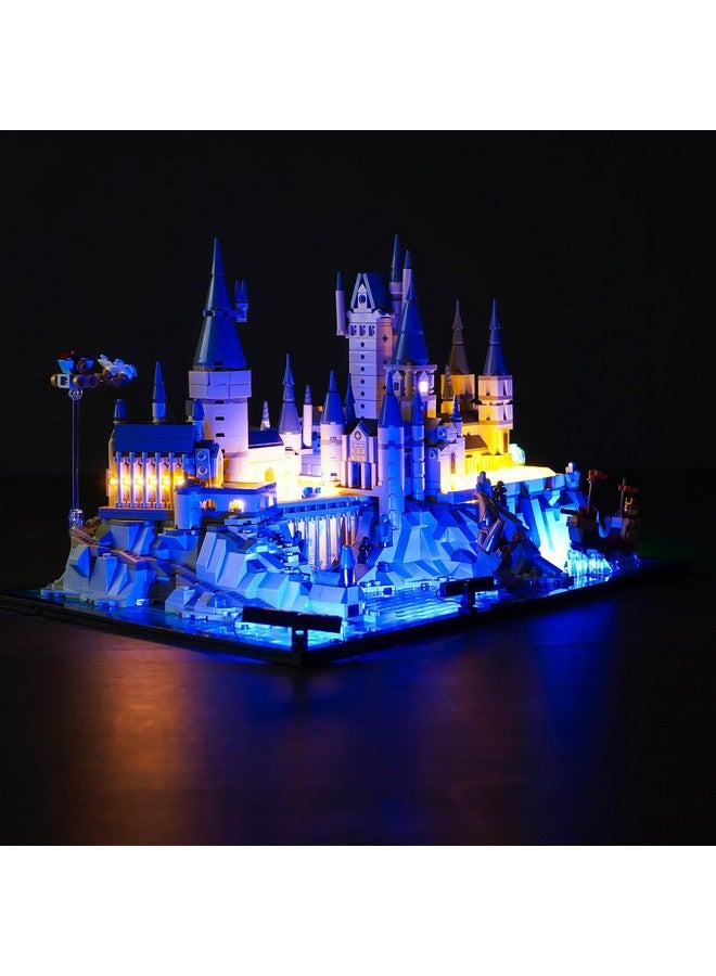 Updated Led Light Kit For Lego Hogwarts Castle And Grounds 76419 Creative Lighting Set Accessories Compatible With Lego 76419 Building Set (Lights Only No Models)