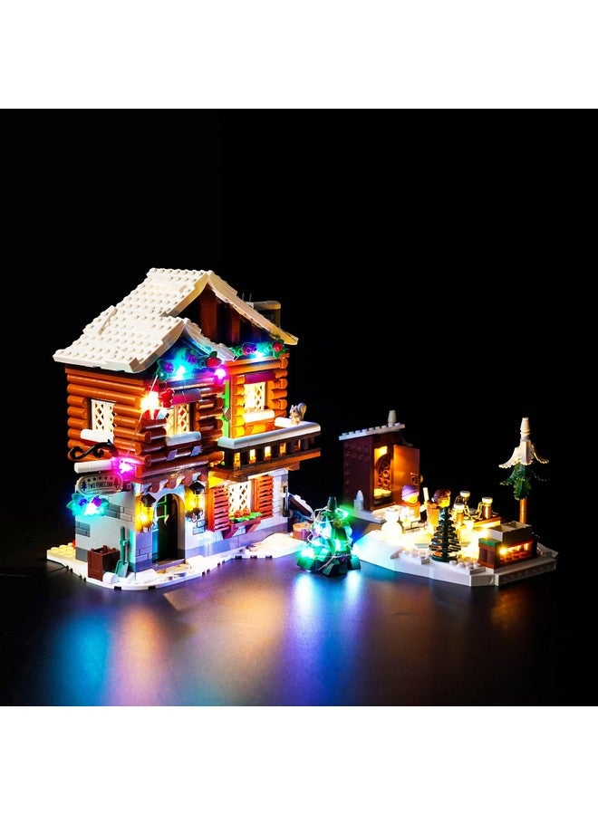 Blink Colorful Light Kit For Lego Alpine Lodge 10325 Updated Creative Led Lighting Set Accessories Compatible With Lego 10325 Building Set (Lights Only No Models)