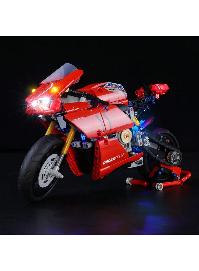 Led Lighting Kit For Ducati Panigale V4 R Compatible With Lego 42107 Building Blocks Model Not Include The Lego Set