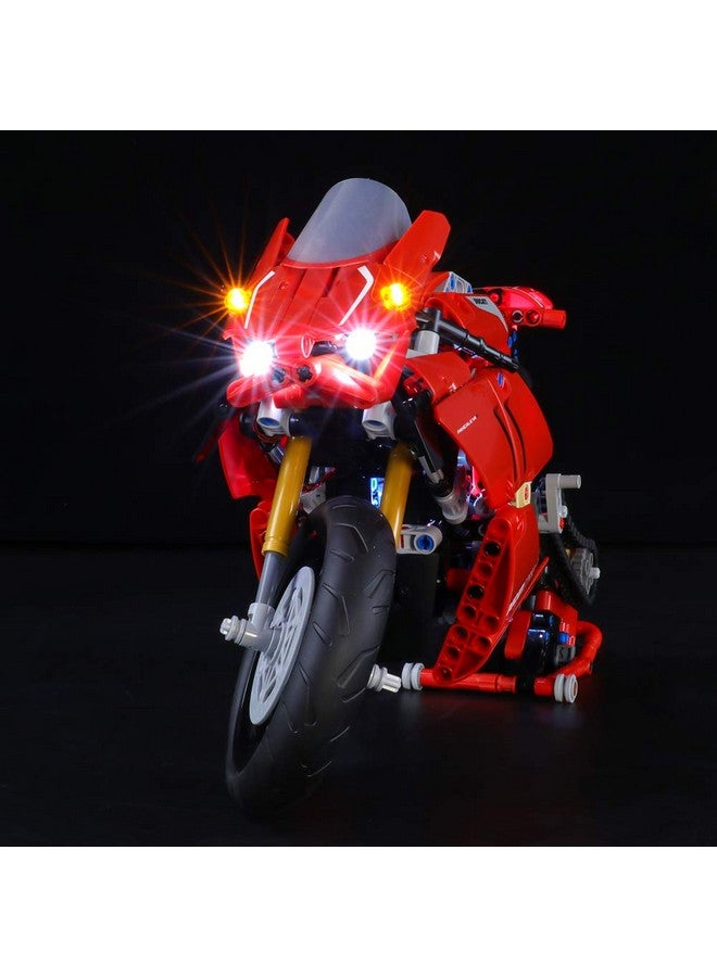 Led Lighting Kit For Ducati Panigale V4 R Compatible With Lego 42107 Building Blocks Model Not Include The Lego Set