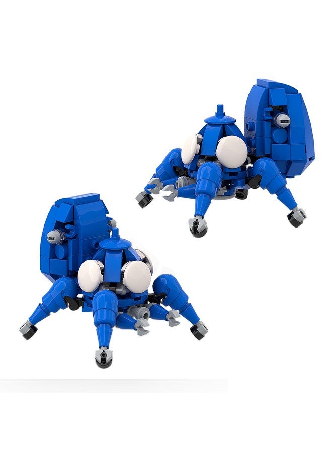 2Pack Ghost In The Shell Building Blocks Model Kitbattle Comic Movable Mecha Tachikoma Creative Building Set Compatible With Legobuilding Brick Toy For Child Adult(238Pcs)