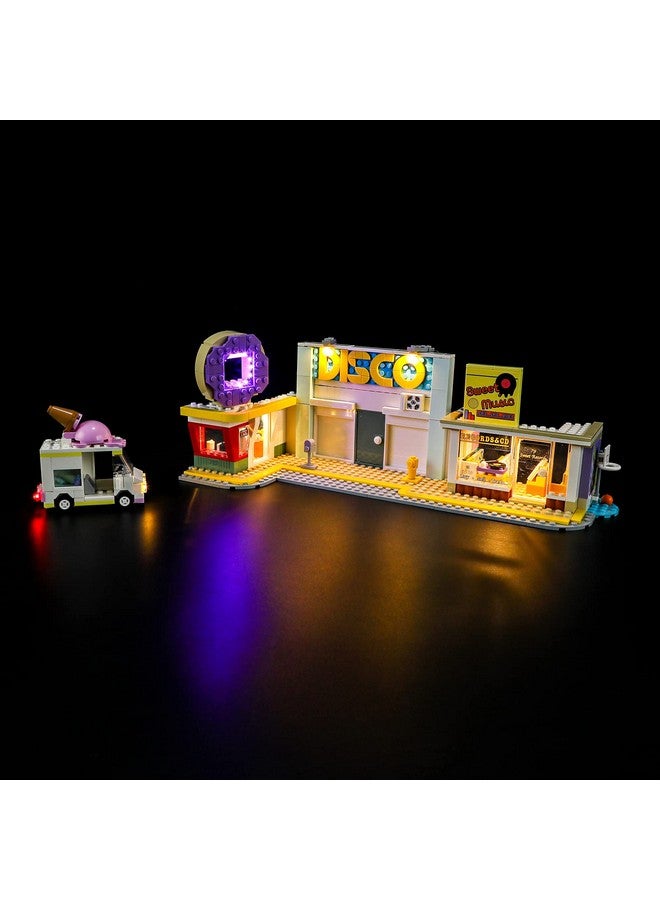 Led Lighting Kit For Lego21339 Bts Dynamite(Music Remote Control) Compatible With Lego Ideas Building Blocks Model Not Include Lego Set