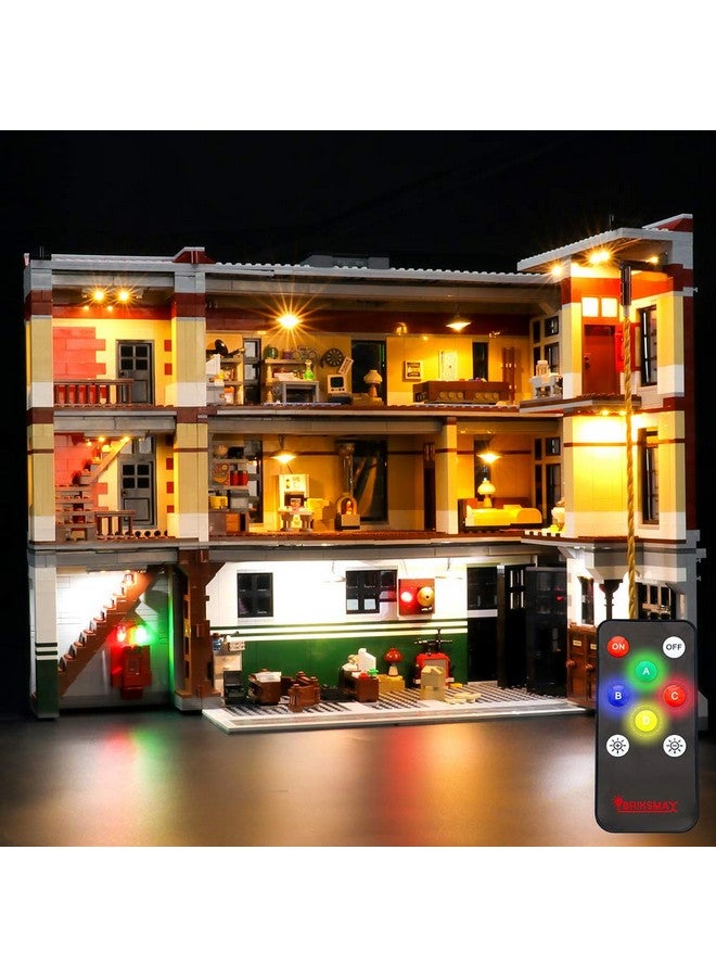 Led Lighting Kit For Ghostbusters Firehouse Headquarters Compatible With Lego 75827 Building Blocks Model Not Include The Lego Set(Remotecontrol Version)