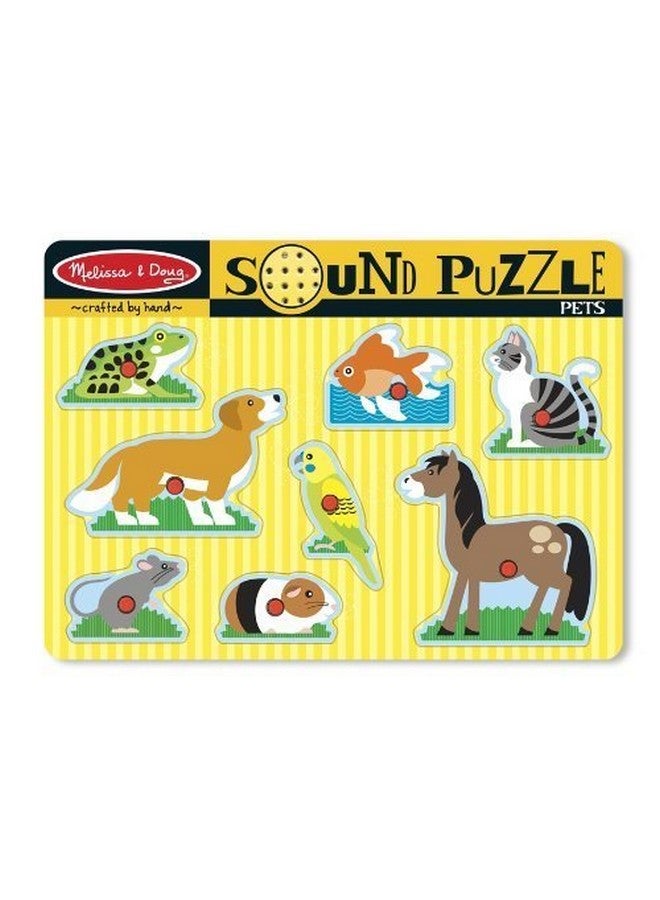 Pets Theme Sound Puzzle + Free Scratch Art Minipad Bundle [07306]